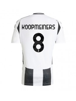 Juventus Teun Koopmeiners #8 Domaci Dres 2024-25 Kratak Rukavima